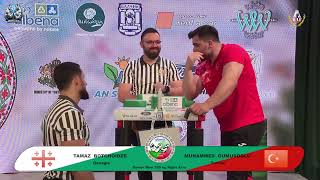 Tamaz Botchoidze vs Muhammed Gumusoglu | Up to 100 kg | XLVI WORLD ARMWRESTLING CHAMPIONSHIP | 2025