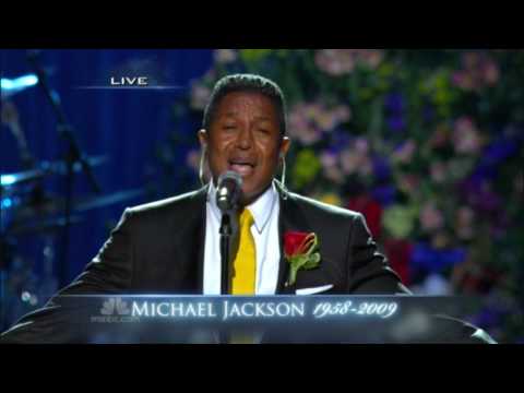 Jermaine Jackson - Smile (Live Performance at Michael Jackson Memorial)
