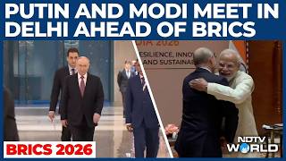 FULL VIDEO: 'Welcome!', Putin And Modi Hold Talks Before The BRICS Summit Begins