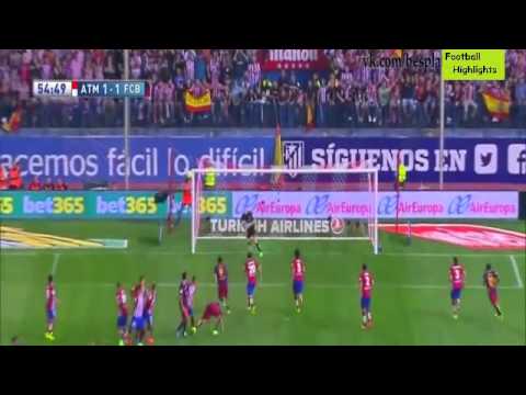 Atletico M - Barcelona 1:2 All Goals Highlight 12-09-2015