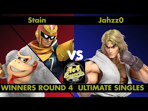 SSBU - 4o4 Smash Monthly 5 - FTM| Stain (Capt. Falcon, DK) vs KN|BH| Jahzz0 (Ken) - Winners Round 4