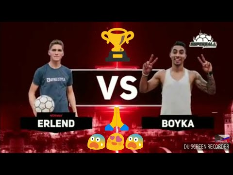 FINAL SUPER BALL 2018 - ERLEND vs BOYKA // Freestyle Football World Championships