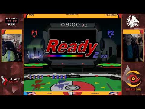 NGPU 50 SSBM - Ghost (Blue Falco) vs. RoastedChiken (Default Falco) - Melee WR1