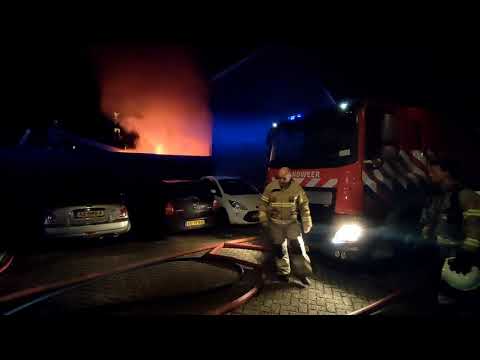 Brandstichter mogelijk zelf in brand na brandstichting in Den Bosch