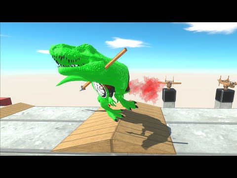 Ballista Trap who can the pass?? - Animal Revolt Battle Simulator