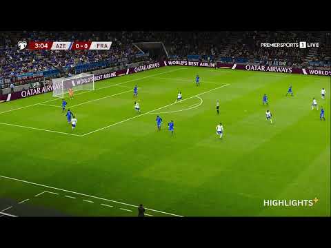 Azerbaijan vs France 1-3 | 2025 World Cup Qualifiers | Match Highlights
