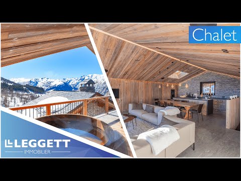 Spacious ski chalet with breathtaking interior design set in French Alps - Ref: 119152EH73