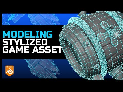 Blender 4.3 Stylized Game Asset Tutorial – Step-by-Step Guide