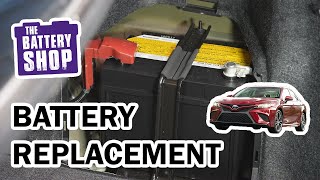 Toyota Camry Hybrid (2012) - New 12-Volt Battery Install