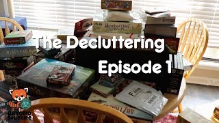 The Decluttering E1: Drowning in Board Games