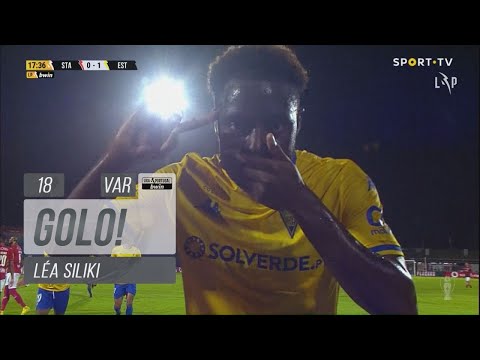 Goal | Golo Léa Siliki: Santa Clara 0-(1) Estoril Praia (Liga 22/23 #13)
