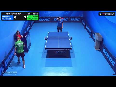 20:05 Liubomyr Sheshurak - Artem Maksymenko 12.07.2023 TT Euro.Cup Ukraine Star. TABLE 3