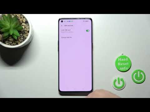 How to Lock the SIM Card with a PIN Code on the OPPO Find X2 Neo