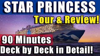 Star Princess FULL Ship Tour – Complete Deck-by-Deck Walkthrough, Review, Tips & Tricks!