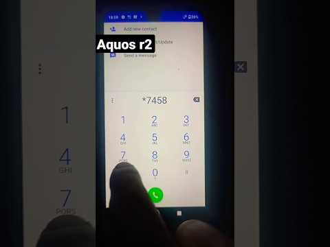 Aquos r2 secret code💯✅ #ytshorts #aquosr2 #imeirepair #imeichange #ytshorts
