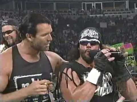 (6.16.1997) Road to BATB '97 Part 9 - The Wolfpac call out Macho Man Randy Savage