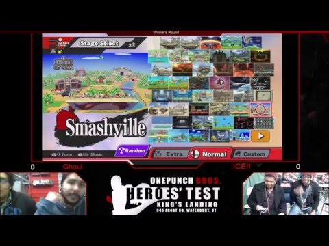 Heroes' Test #7: Winner's - Ice!! (Pikachu) vs Ghoul (Sheik)