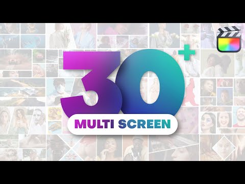 Multi Screen Pack | Final Cut Pro & Apple Motion Template | Tutorial
