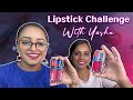 Lipsticks 💄 Challenge With Yashu | Dhanushree