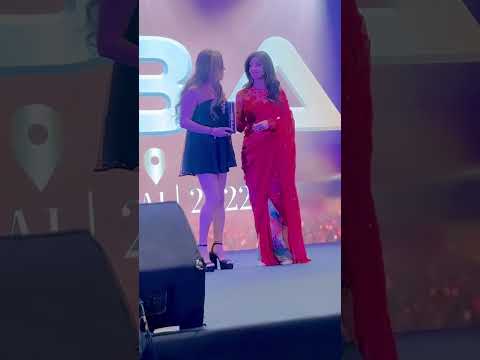 Global buisness awards 2022 ojas rajani awarded the most stylish Makeupartist  #ojasrajani #makeup