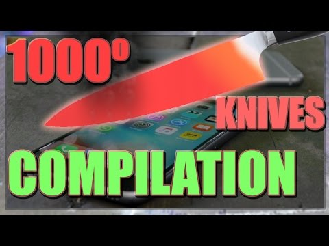 1000º HOT KNIVES COMPILATION!! - SATISFYING - BEST CLIPS!!