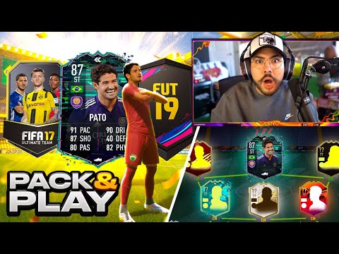 RETRO FIFA PACKS DECIDE MY TEAM!! PACK & PLAY WITH PATO!!