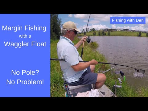 Margin Fishing with a Waggler - No Pole Required