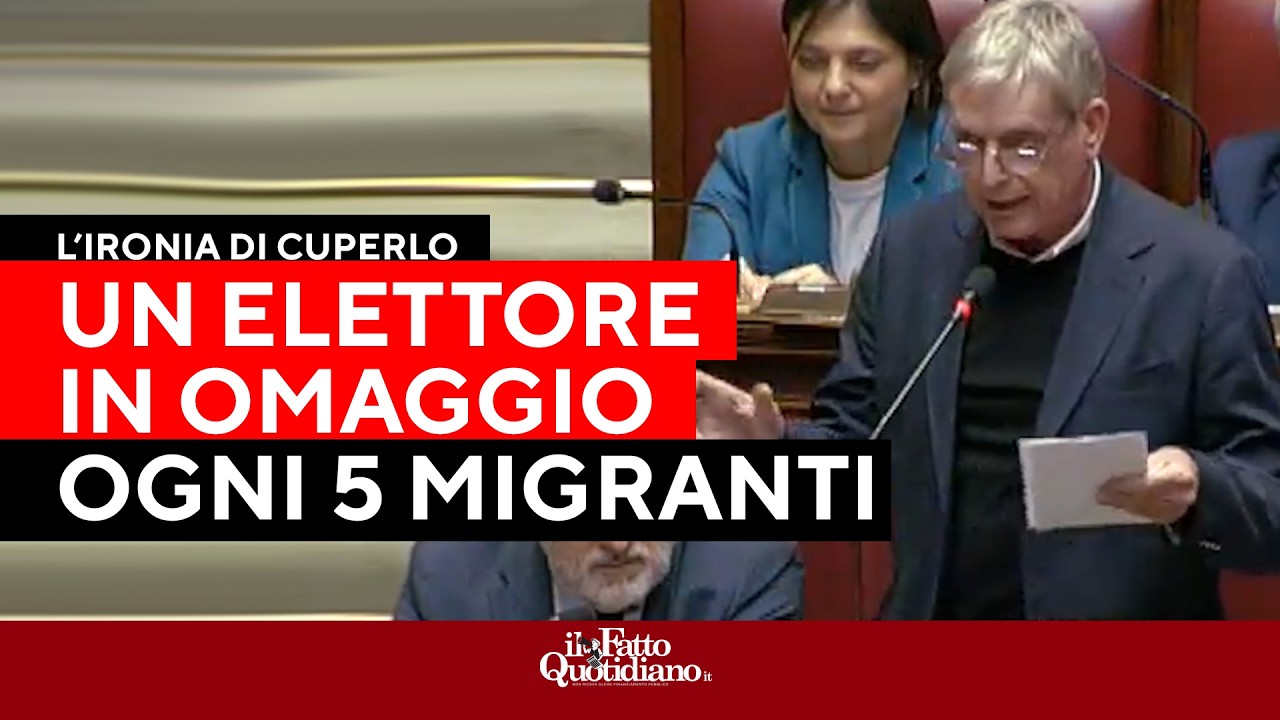 Cuperlo porta Cetto La Qualunque in Aula e ironizza: "Ogni 5 migranti, un elettore in omaggio"