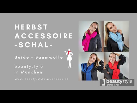 Schals binden leicht gemacht  - Accessoires richtig kombinieren, Modetipp
