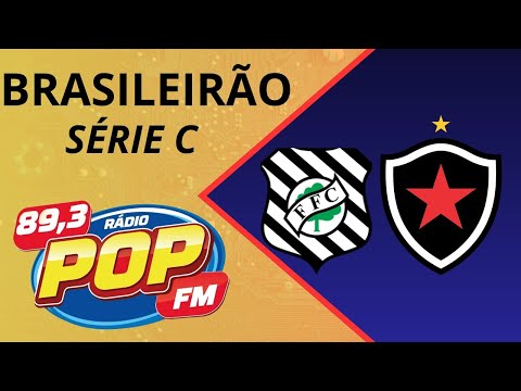⚪⚽⚫ FIGUEIRENSE x BOTAFOGO-PB | BRASILEIRÃO SÉRIE C 2023 | 5ª RODADA | AO VIVO NA POP FM