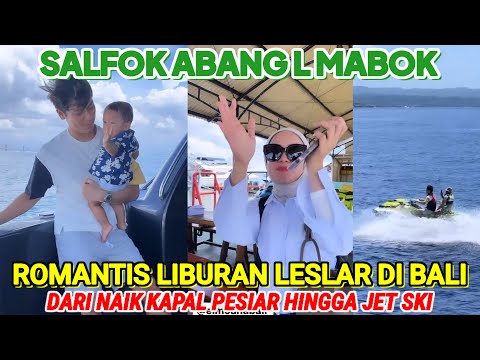 Romantis BGT❗️Leslar Naik Kapal Pesiar di Bali, Salfok ke Abang L MABOK