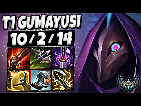 T1 Gumayusi Jhin vs Caitlyn [ ADC ] Korea Challenger Patch 25.19