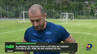 Blumenau encara o São José na estreia da Série D do Brasileirão