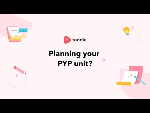How to begin planning for your PYP unit?