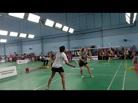 Badminton FINAL DAIKIN International Girls Double U21 - Myisha / Hoe Shi Yun Vs Sik Xiao / Jia Yee