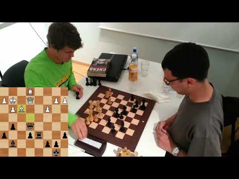 Magnus Carlsen vs GM Laurent Fressinet | Trompowsky Attack