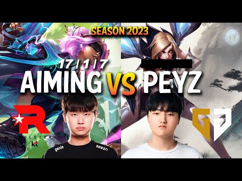 KT Aiming vs Gen Peyz - Aiming ZERI vs KAI'SA ADC - KR Ranked