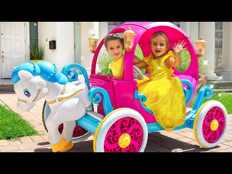 Alice is dressing up for the Princess Ball