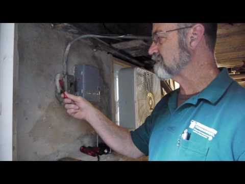 Identifying electrical deficiencies in basements