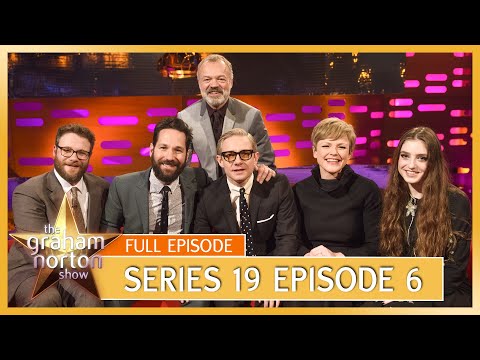 S19 E06 - The Graham Norton Show | Full Episode | Seth Rogen, Paul Rudd, Martin Freeman