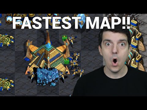 StarCraft 1: NEWBIE MAP??? - Bonyth vs Sziky | RISS