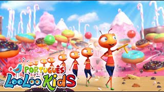As Formigas Marcham - Músicas Infantis Divertidas - Canções infantis - LooLoo Kids Português