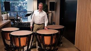 Yamaha TP7300 Series Timpani with Larry Reese