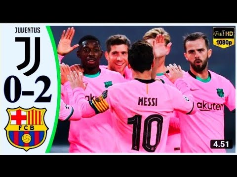 Juventus vs Barcelona - Highlights (0-2) |O.Dembele amazing skil and goal|29/10/2020||HD
