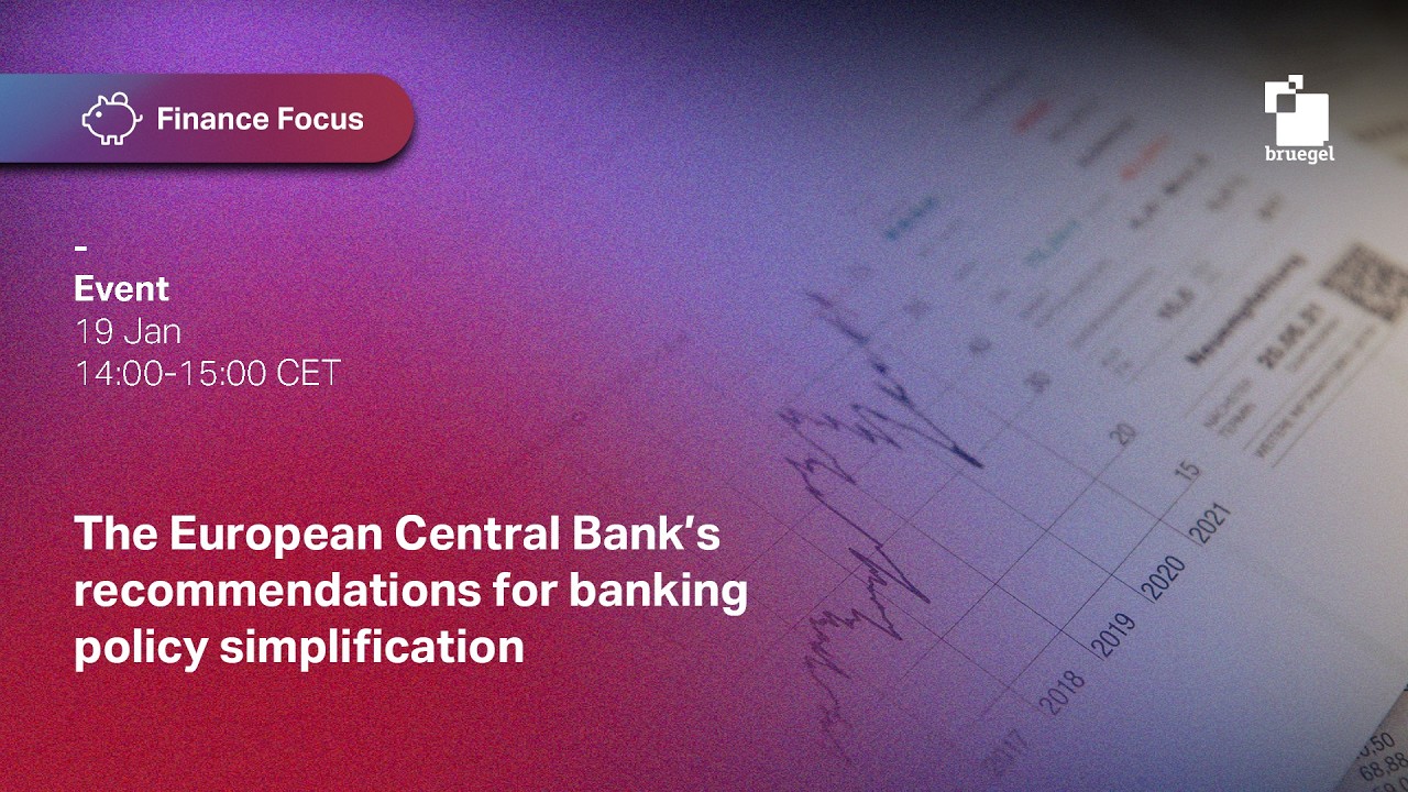 Finance Focus | The European Central Bank’s recommendations for banking policy simplification