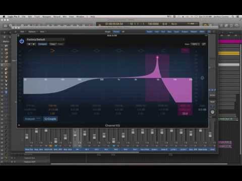 Logic Pro X - #60 - Mixing (part2): Understanding EQ, Channel EQ Plug-in, EQ'ing Drums