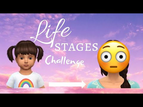 Sims 4 CAS Life Stages Challenge - The simstubers