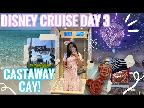 Thumbnail for CASTAWAY CAY DAY! DISNEY WISH CRUISE DAY 3 