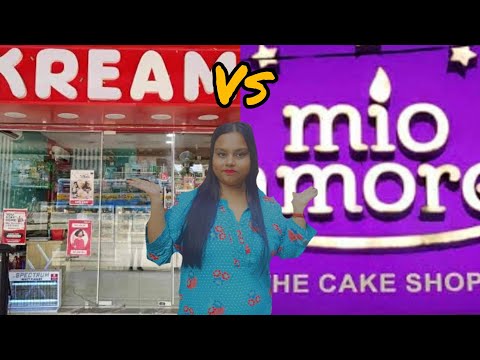 Mio amore Vs Kreamz|| Food challenge|| #mioamore #food