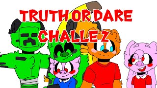 Truth or Dare Challenge Part 2 //Piggy Animation